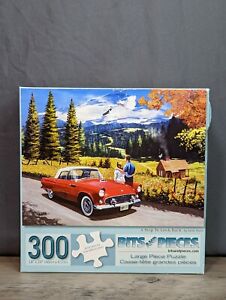 Bits And Pieces A Stop To Look Back 300 Large Pcs Puzzle Complete 18"x 24" 