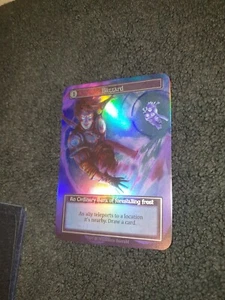 Sorcery contested realm Beta error card Blink foil - Imagen 1 de 8