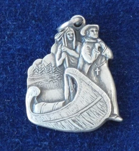 Pere Marquette Michigan Sterlingsilber Anhänger oder Charm B7216 - Bild 1 von 2