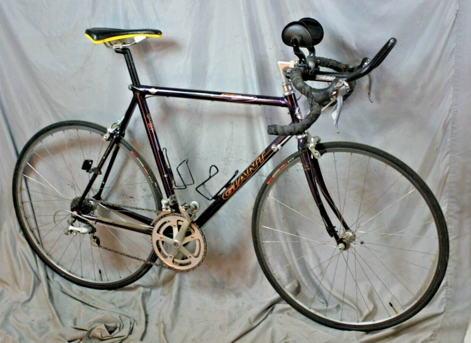 Bicicleta de carretera Giant CFR Three Racing 1996 mediana 57 cm Shimano tricolor envío rápido Foto 1 de 4