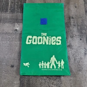 Rare Vintage Goonies Green Fabric Lunch Bag Box Tote 1985 Warner Bros. Movie - Picture 1 of 9