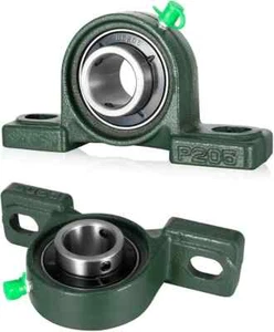 2 Pack 1-3/8" CAPACITY PILLOW BLOCK BEARING   UC207-22 - Picture 1 of 9