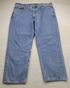 Levis 505 Jeans Herren 42 x 30 (41 x 28) Relaxed Fit Baumwolle Medium Stonewash Denim - Bild 1 von 12