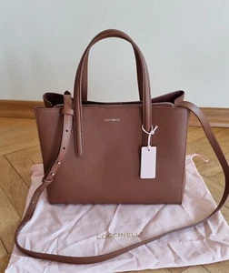 COCCINELLE Tasche SWAP NEU cognac Henkel-Tasche Leder - Bild 1 von 4