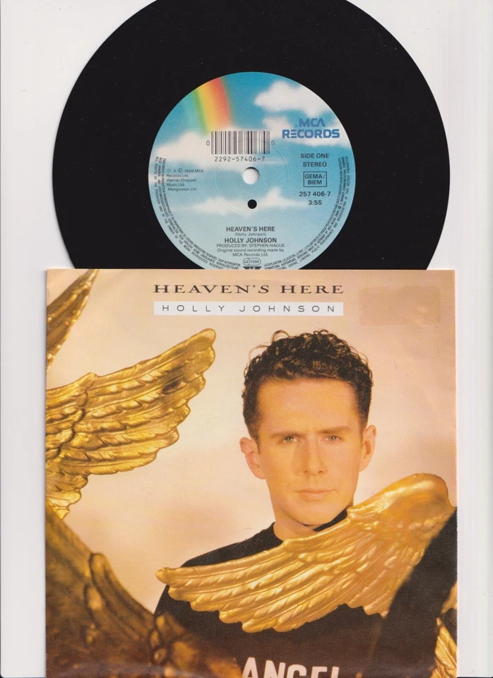 Holly Johnson – Heaven's Here / Hollelujah - 7" Single 1989  MCA Records - Bild 1 von 1