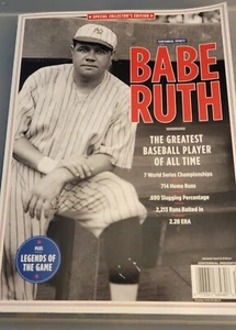 BABE RUTH, DER GRÖSSTE BASEBALLSPIELER ALLER ZEITEN, SPECIAL COLL EDITION Magazin - Bild 1 von 2