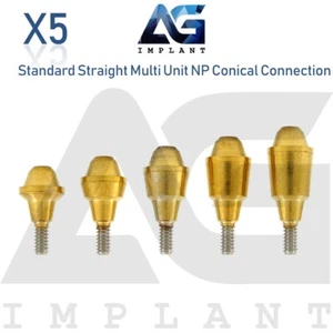 5 Standard Multi Unit Prothesensystem Schmale Plattform NP Konische Verbindung - Bild 1 von 3