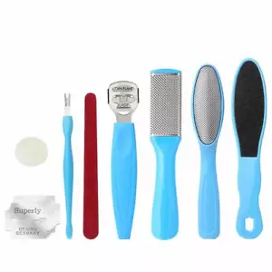8 PACK of Set Stainless Steel Foot File Callus Remover Colossal Foot Rasp - Picture 1 of 7