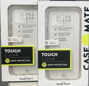 Case-Mate Tough Hybrid Series 2 Cases for Google Pixel 4 Clear (Bundle offer) - Picture 1 of 3