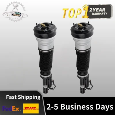 Par de puntales de suspensión neumática delanteros para Mercedes-Benz W220 S320 S430 S500 S600 S55 Foto 1 de 4