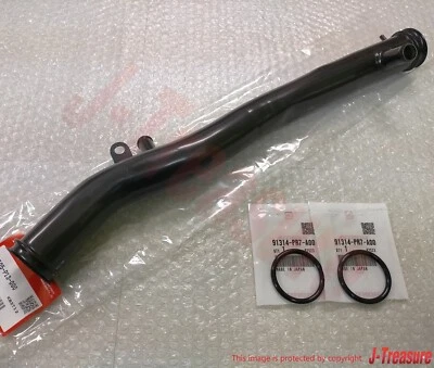 HONDA ACCORD PRELUDE 93-01 Genuine  Water Pump Connecting Pipe & O-Ring Set OEM - Image 1 of 4