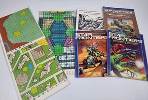 Star Frontiers Alpha Dawn A Science Fiction Role-Playing Game Maps & Books  - Picture 1 of 17