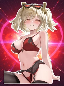Anime Waifu ZZZ Burnice 6" Vinyl-Aufkleber - Bild 1 von 1