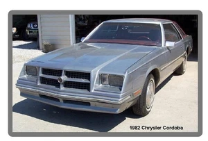 Kühlschrankmagnet Chrysler Cordoba 1982 - Bild 1 von 1