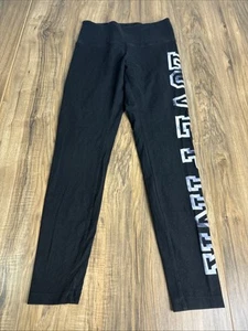 Leggings Medianos Rosa Victoria Secret Yoga Negros - Imagen 1 de 11