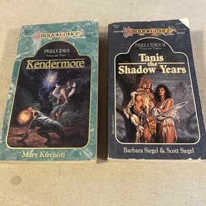 Dragonlance Preludes 2 & 3 Volumes First Edition, Printing Kirchoff Siegel - Picture 1 of 6