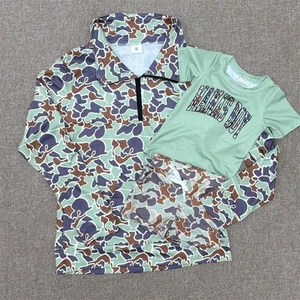Mommy and Me Clothing Hunting Season Camouflage Mama's Boy Shorts Set - Picture 1 of 9