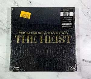 Macklemore & Ryan Lewis The Heist GOLD VINYL LP DELUNXE BOX SET NEW SEALED 2013 - Picture 1 of 3