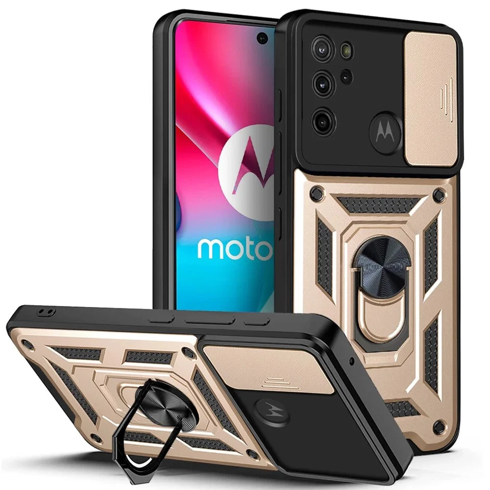 Coque Antichoc Or pour Motorola Moto G42 - Protection Caméra Élégante - Photo 1/1