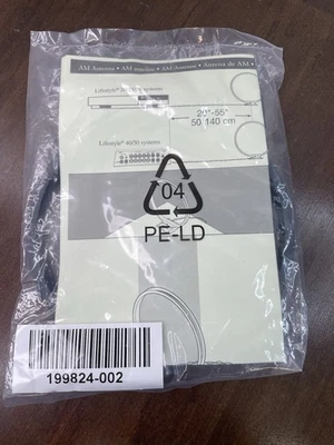 Antena Bose Am Loop para sistemas Lifestyle 20/25/30 40/50 35v NUEVA SELLADA DE FÁBRICA Foto 1 de 4