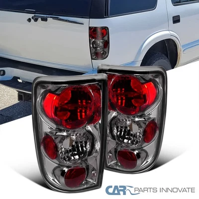 Fits 95-04 Blazer Jimmy 98-00 Envoy 96-01 Bravada Tail Lights Brake Lamps Smoke - Image 1 of 4
