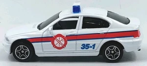 Vintage 1999 Matchbox BMW 328i Police Toy Car #11 Mattel 1:59 Diecast Loose NM - Picture 1 of 6