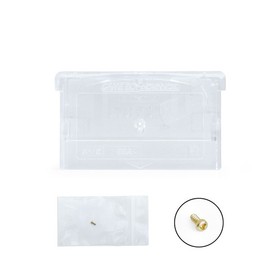 GameBoy Advance [GBA] Game Cartridge Shell [Clear] - Made in USA