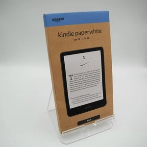 Amazon Kindle Paperwhite Black | 16GB |12th gen 2024 BRAND NEW SEALED - Afbeelding 1 van 3