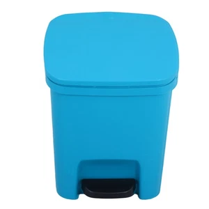  Step-On Trash Can: 10L Kitchen Trash Bin - Garbage Can for Kitchen - Plastic - Picture 1 of 12