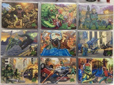 2013 Topps Mars Attacks Invasion Complete 95 Card Set W Wrapper + Deleted Scenes - Image 1 of 4