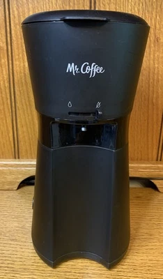Cafetera helada o caliente de una sola porción Mr. Coffee con filtro reutilizable funciona Foto 1 de 4