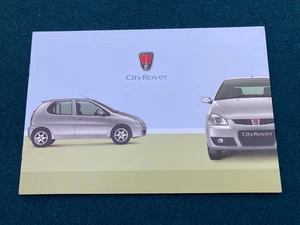 Rover CityRover Brochure 2003,  UK issue Ref No. 6093 - Picture 1 of 2