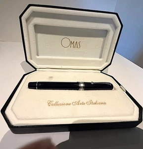 Omas 75th Anniversary Special Edition Arte Italiana Art Deco Rollerball Pen - Picture 1 of 19