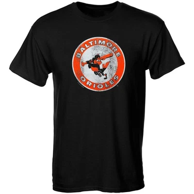 Youth Soft as a Grape Black Baltimore Orioles Cooperstown Collection T-Shirt - Изображение 1 из 2