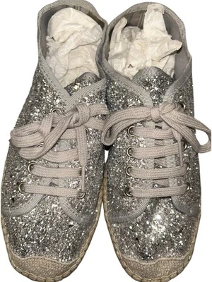 Ovye Glitter Sneaker Espadrillas, taglia 39, nuove - Immagine 1 di 4