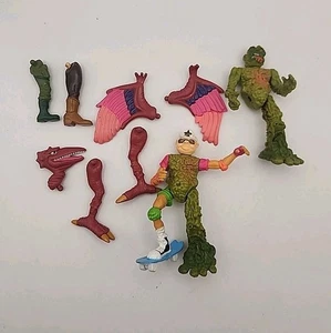 Vintage 1991 Socket Poppers Spielzeug Actionfigur Konvolut Steckverbinder - Bild 1 von 4
