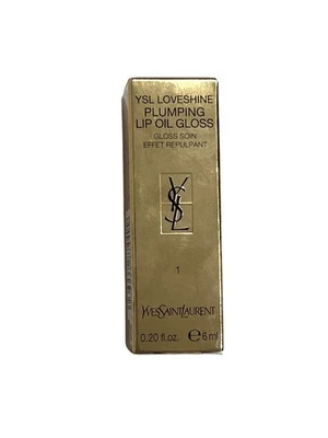 YSL Loveshine Plumping Lip Oil Gloss in 1 Thunder Stealer - Image 1 of 4
