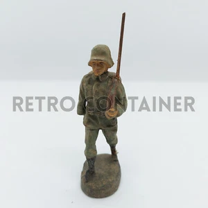Vintage Toy Soldiers Soldaten in Pasta - Germany WWII Typ Elastolin Lineol FF - Bild 1 von 1