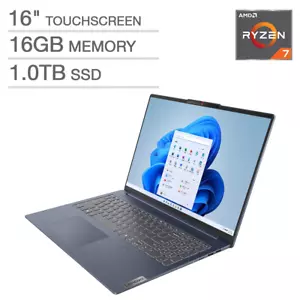 Lenovo IdeaPad Slim 5 Ryzen 7 8845HS 16 GB 1 TB SSD 16" FHD+ Touch W11 - Foto 1 di 4