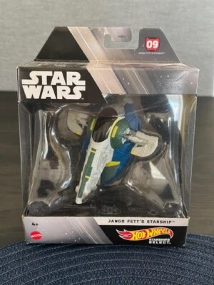 Hot Wheels - Star Wars: Starships Select - Jango Fett's Starship #09 Nuevo en caja Foto 1 de 2