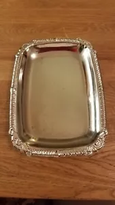 Edelstahl - Kleine nostalgische Platte - Bild 1 von 3
