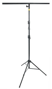 Rockville RVLS60 9 Foot Tall Portable Tripod DJ Lighting Stand T-Bar+Padded Bag - Picture 1 of 8