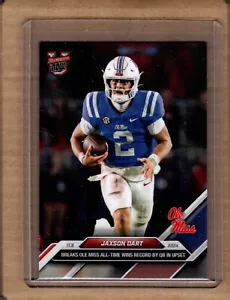 2024 Topps Now Bowman U Football 40 Jaxson Dart Ole Miss Rebels *IN HAND* - Picture 1 of 3