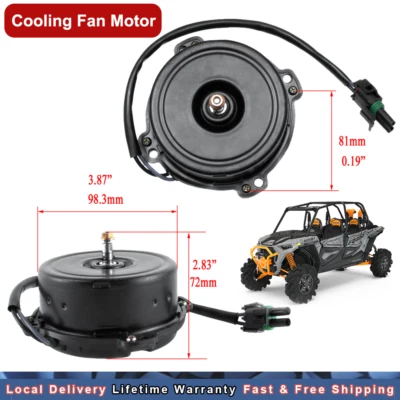 Motor del ventilador de refrigeración del radiador para Polaris General 1000/RZR 1000 RZR 900 2014-2021 Foto 1 de 4
