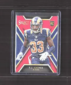 2014 Panini Select #145 E.J. Gaines Prizm rosso #/99 - Foto 1 di 2