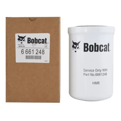 Filtro de aceite hidráulico compatible Bobcat 6661248 Bobcat S175 S185 S250 T190 T250 Foto 1 de 4