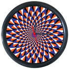 295259 Spirale Herz optische Illusionen Wanduhr
