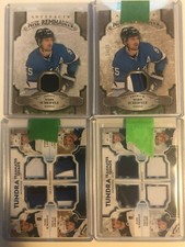 19-20 UD Artifacts MARK SCHEIFELE LOT (4) Tundra Quads EHLERS LAINE KYLE CONNOR