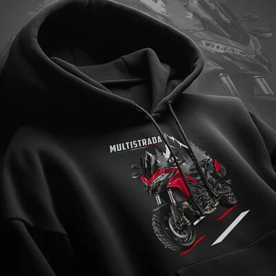 Sudadera con capucha para motociclistas Ducati Multistrada 950 2017-2021 Foto 1 de 2