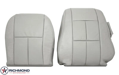 Lincoln Zephyr 2006 - Cubiertas de asiento de cuero de repuesto completas del lado del conductor gris Foto 1 de 4